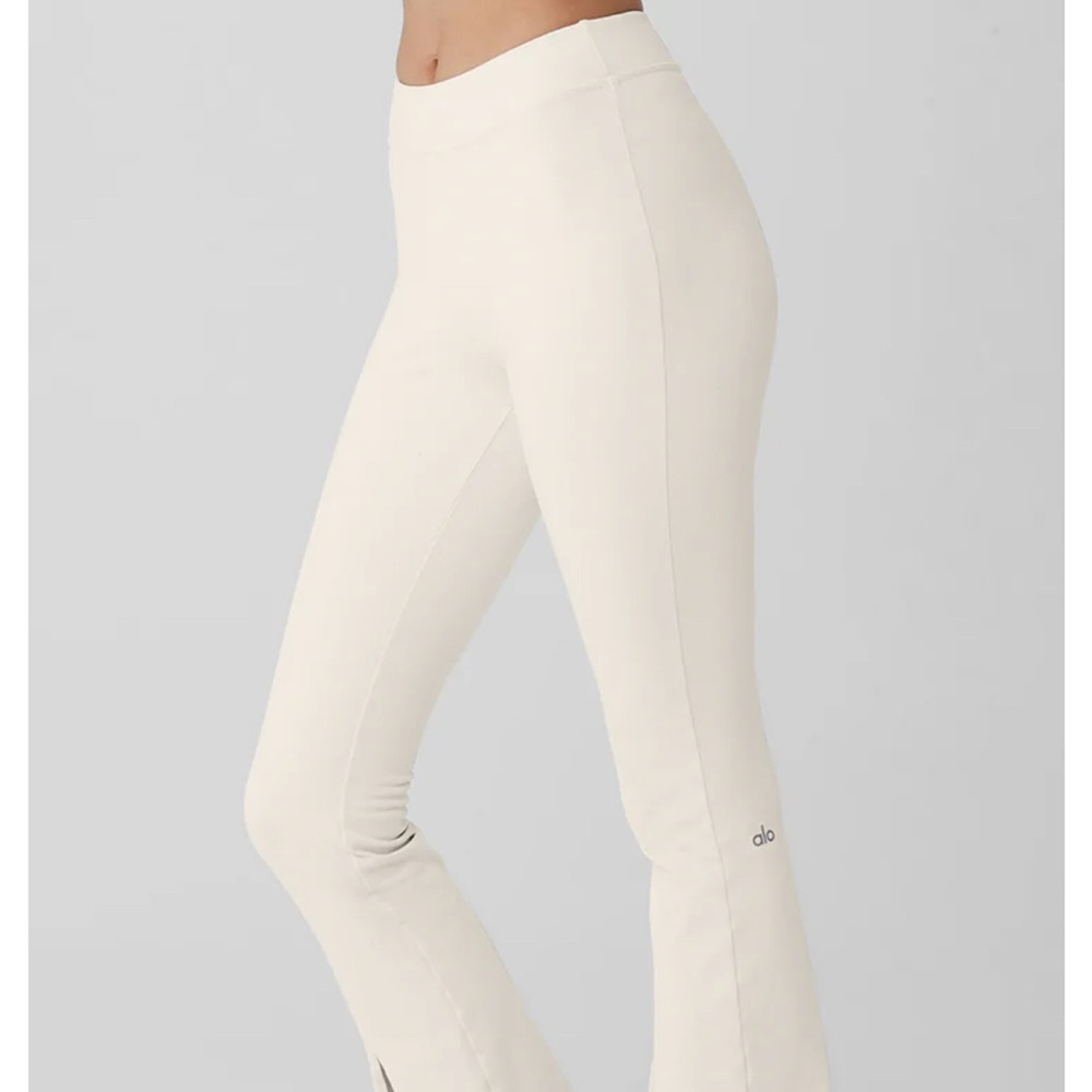 ALO Yoga Cream Boot Cut Pants
